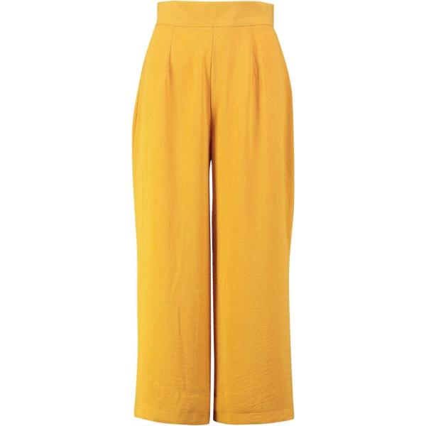 pantaloni culotte Boohoo giallo