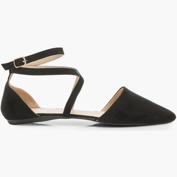 ballerine Boohoo nero