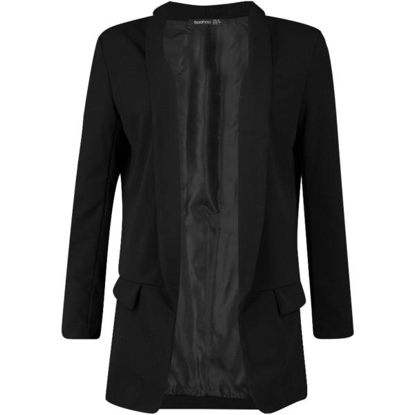 blazer Boohoo nero