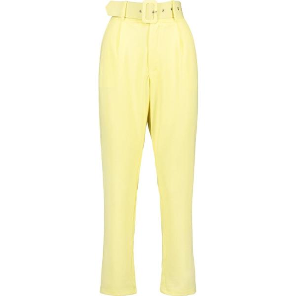 pantaloni Boohoo giallo