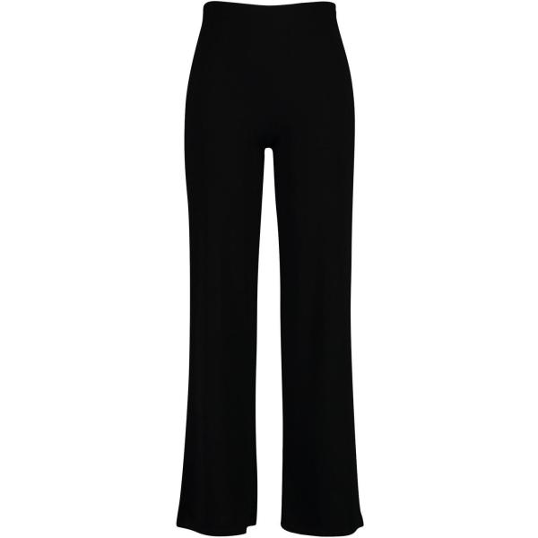 pantaloni a palazzo Boohoo nero