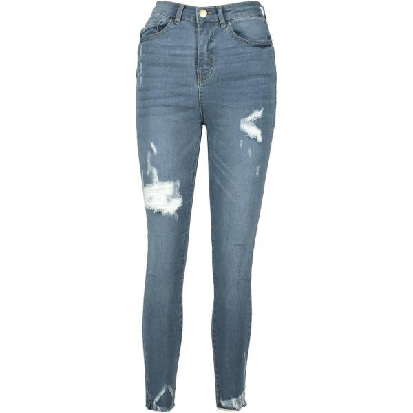 jeans skinny Boohoo blu
