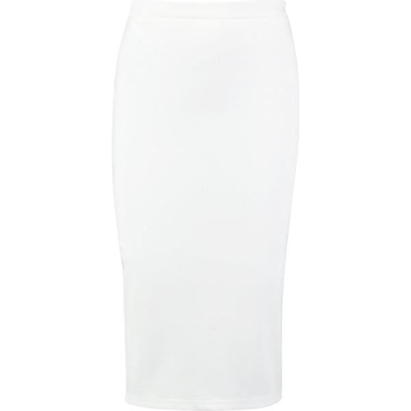 gonne longuette Boohoo bianco