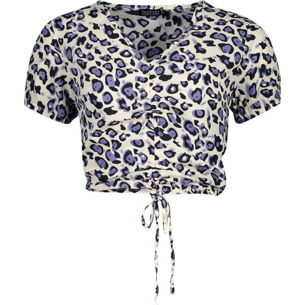 Top Boohoo animalier