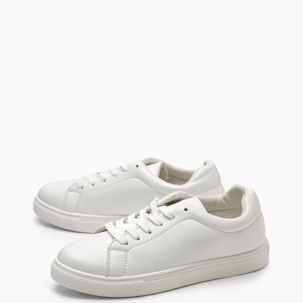 sneakers Boohoo bianco