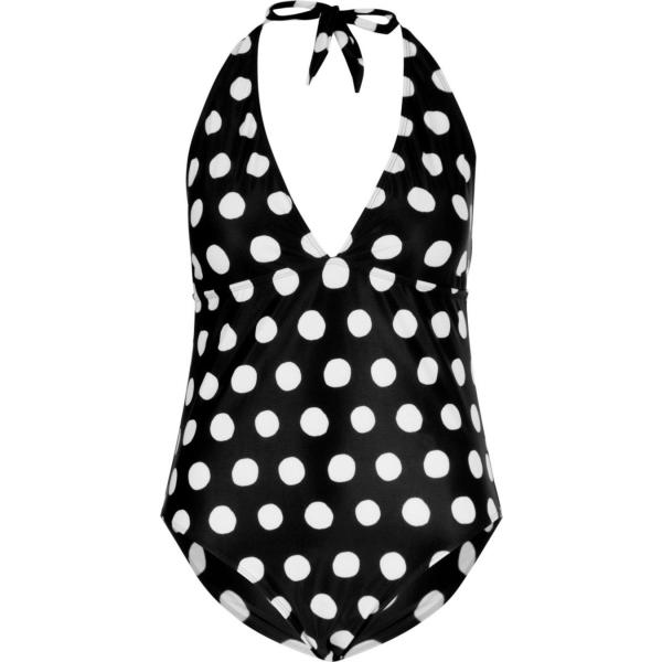 costumi Boohoo nero a pois