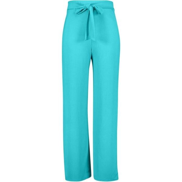 Pantalone wide leg azzurro Boohoo blu