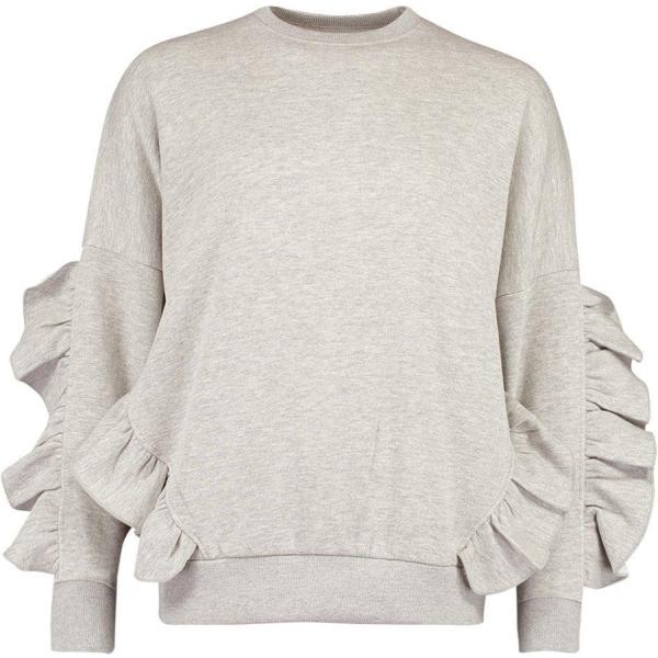 maglione Boohoo grigio