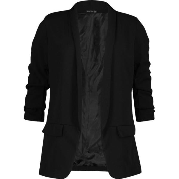 blazer Boohoo nero