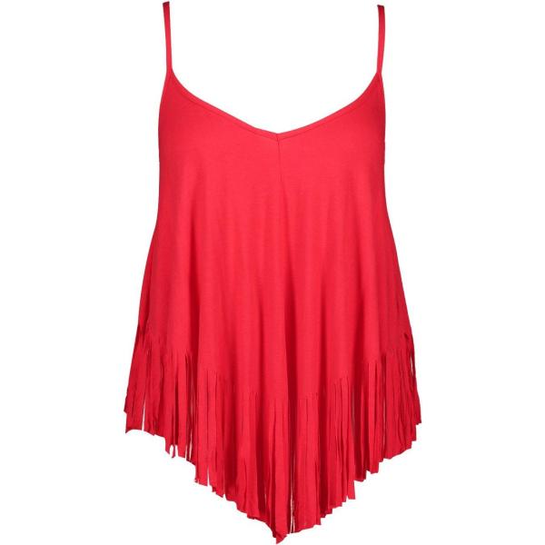 canottiere Boohoo rosso