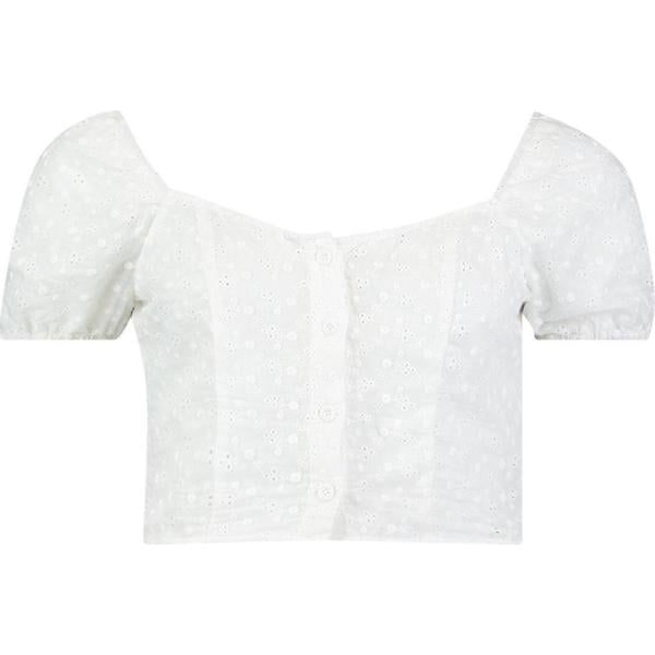 top Boohoo bianco