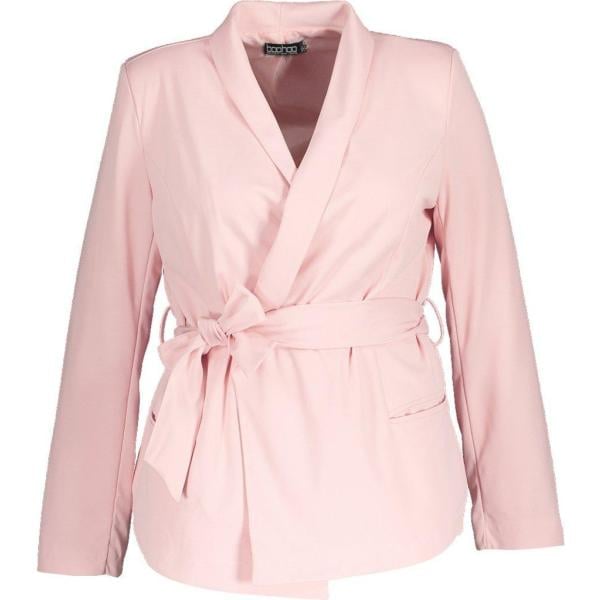 blazer Boohoo rosa