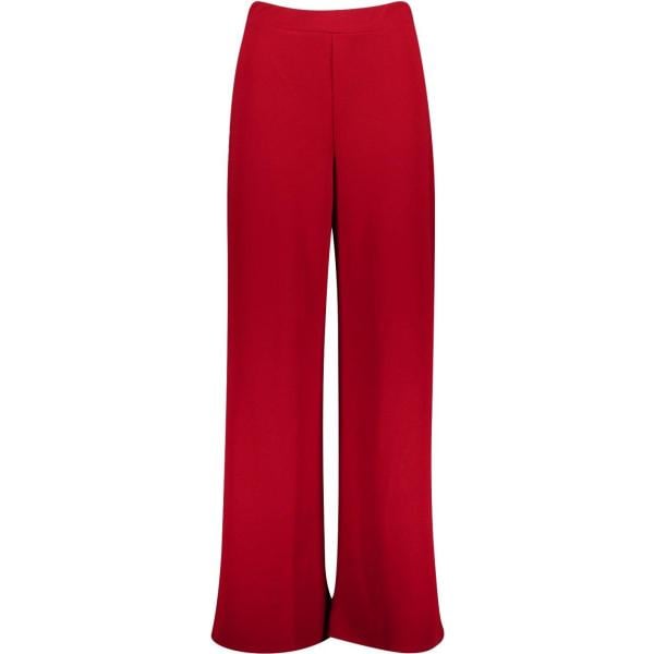 pantaloni Boohoo rosso
