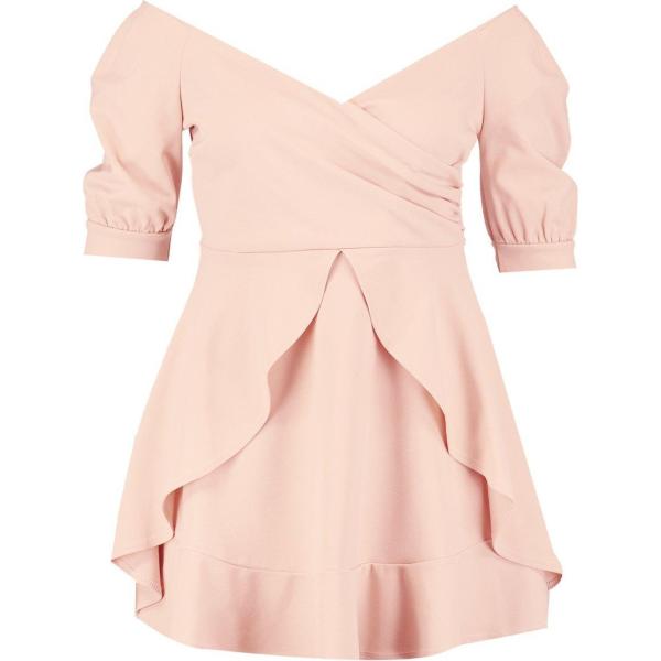 vestiti Boohoo rosa