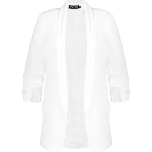 blazer Boohoo bianco
