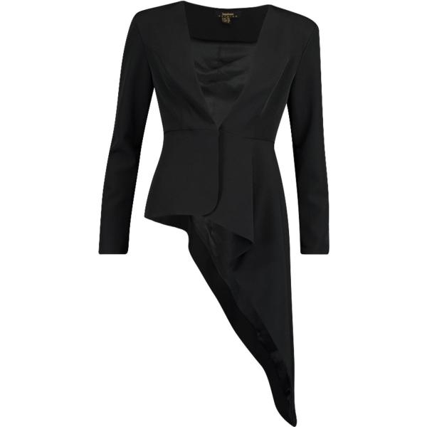 blazer Boohoo nero