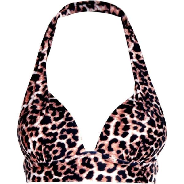 bikini Boohoo marrone animalier