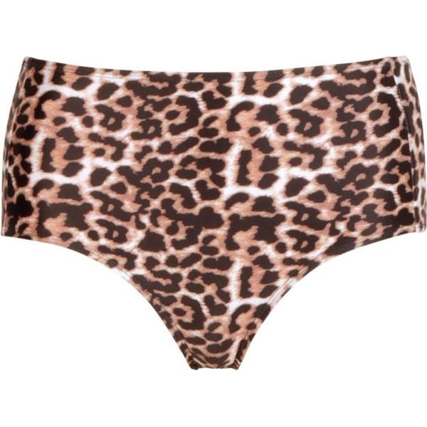 slip Boohoo marrone animalier