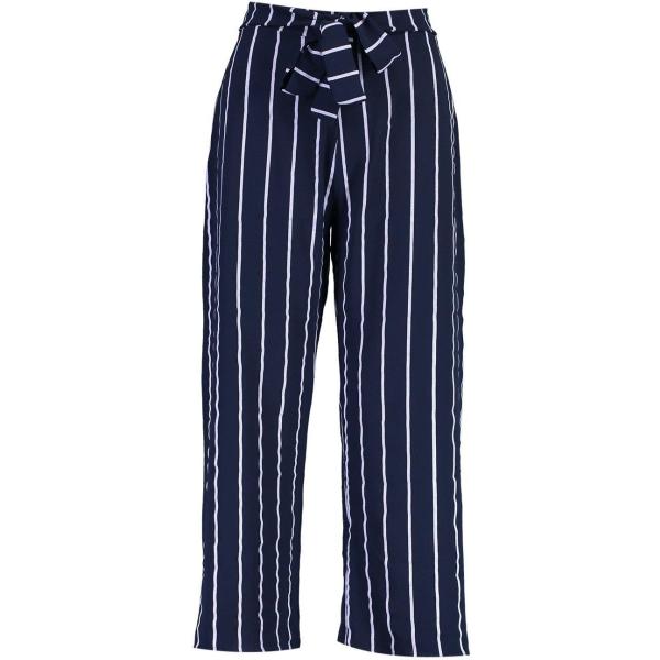 pantaloni culotte Boohoo grigio a righe