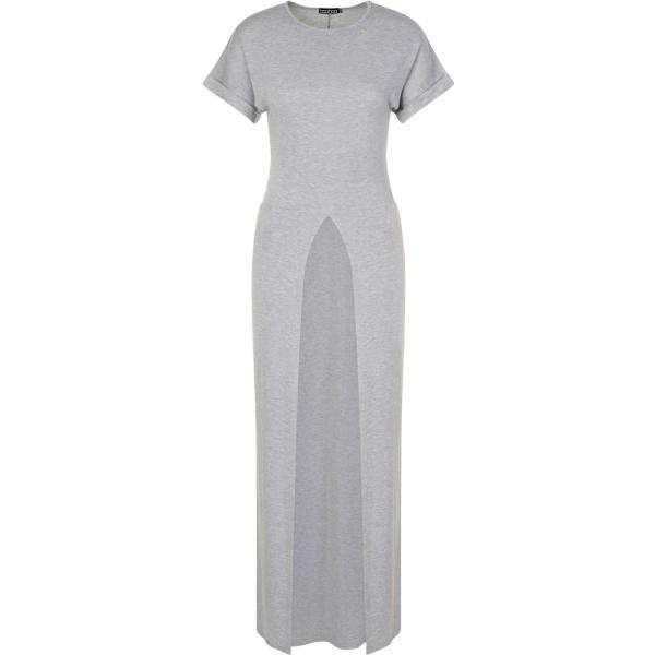 top Boohoo grigio