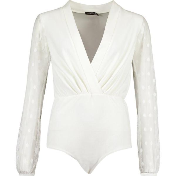 top Boohoo bianco