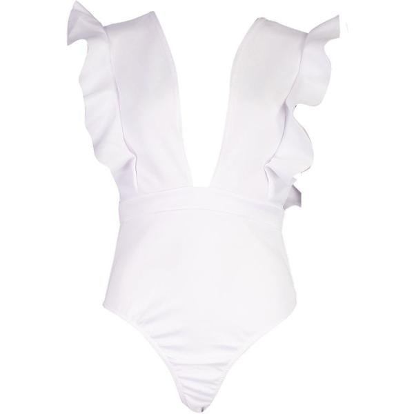 top Boohoo bianco