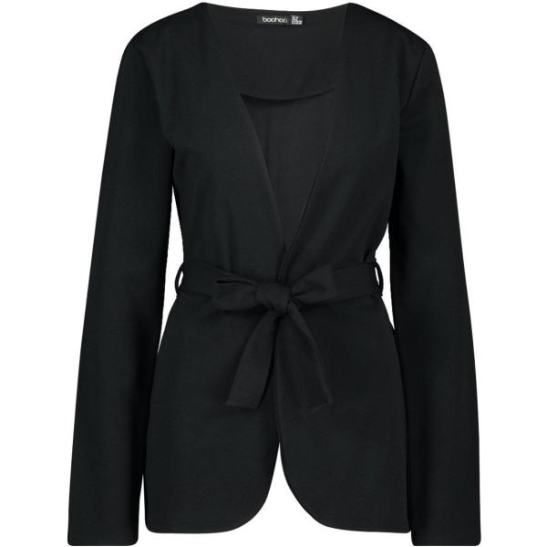 blazer Boohoo nero
