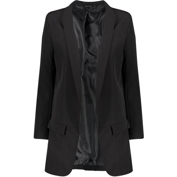 blazer Boohoo nero
