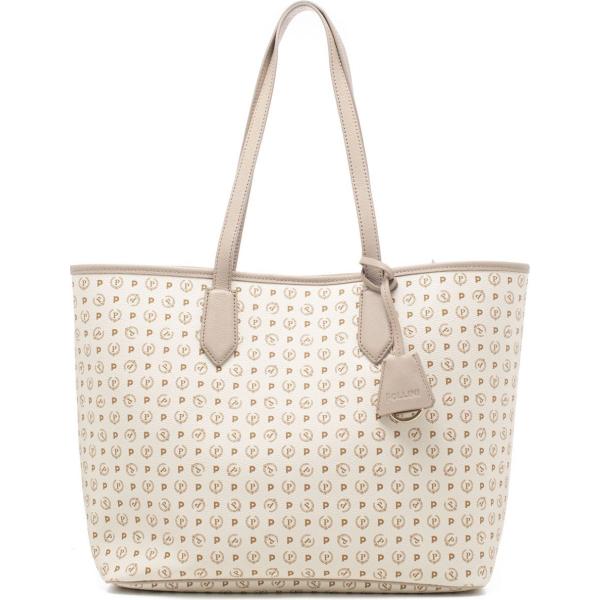 shopping bag Pollini bianco