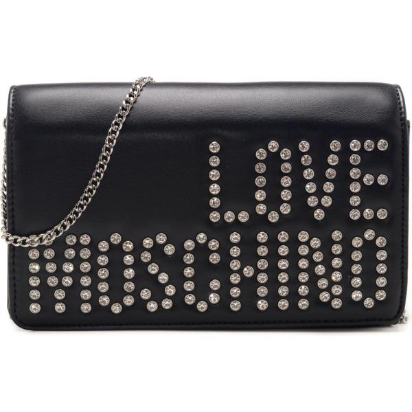 borse a tracolla Moschino nero