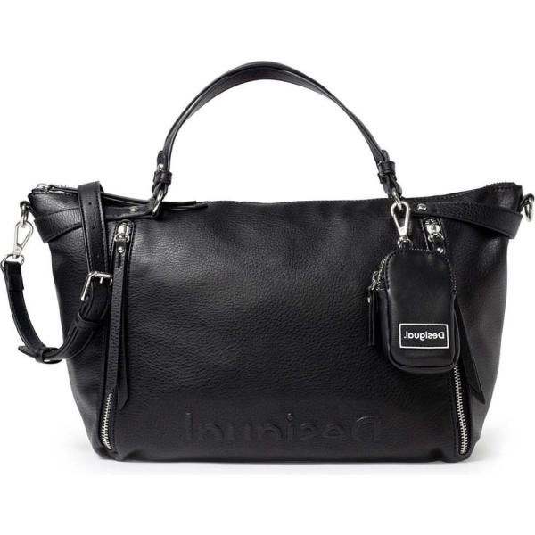 pochette Desigual nero con stampe
