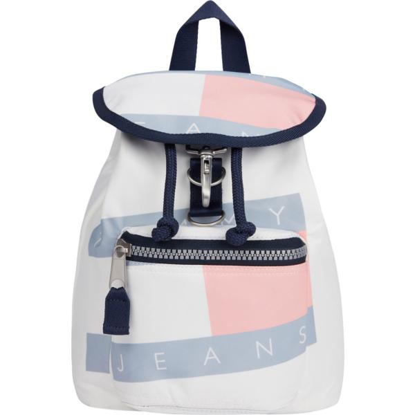zaini Tommy Jeans bianco con stampe