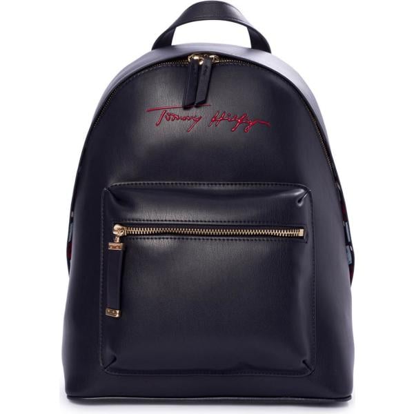 zaini Tommy Hilfiger nero con stampe