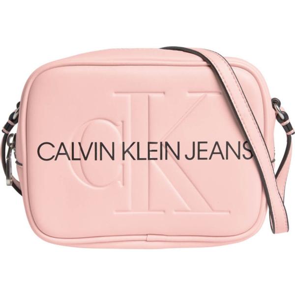 borse a tracolla Calvin Klein Jeans rosa con stampe