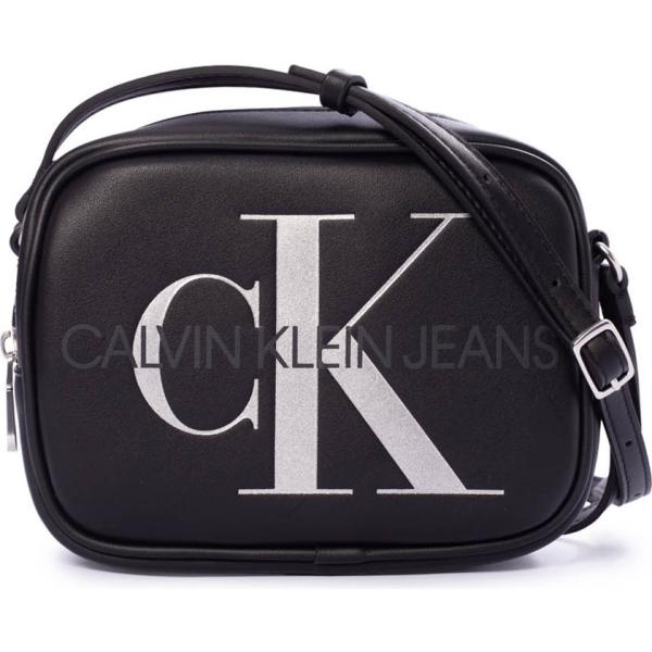 borse a tracolla Calvin Klein Jeans nero con stampe