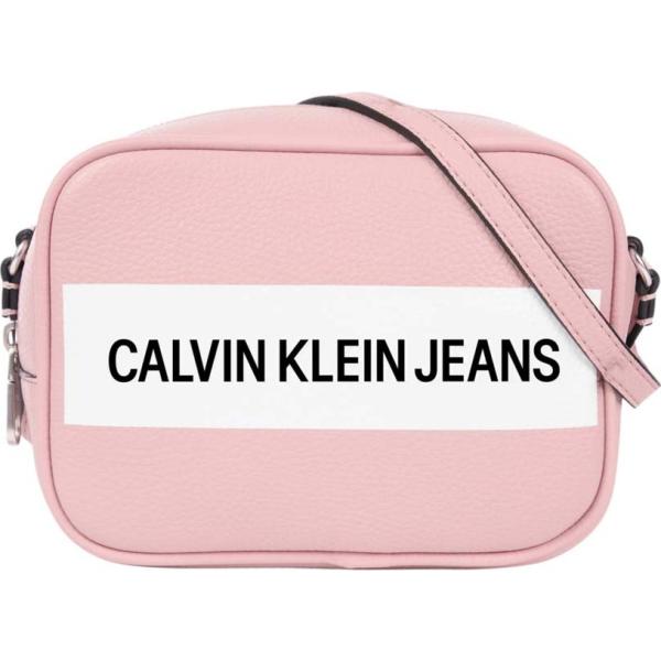 borse a tracolla Calvin Klein Jeans rosa con stampe