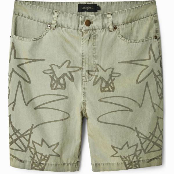 Bermudas discount desigual hombre