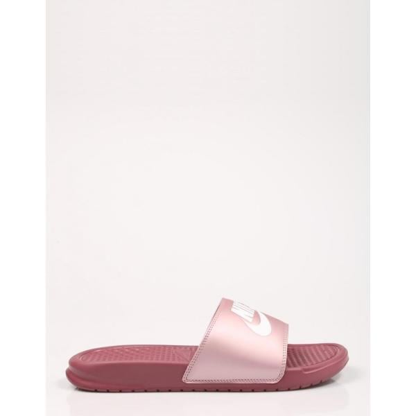 Chanclas nike benassi online mujer rosa