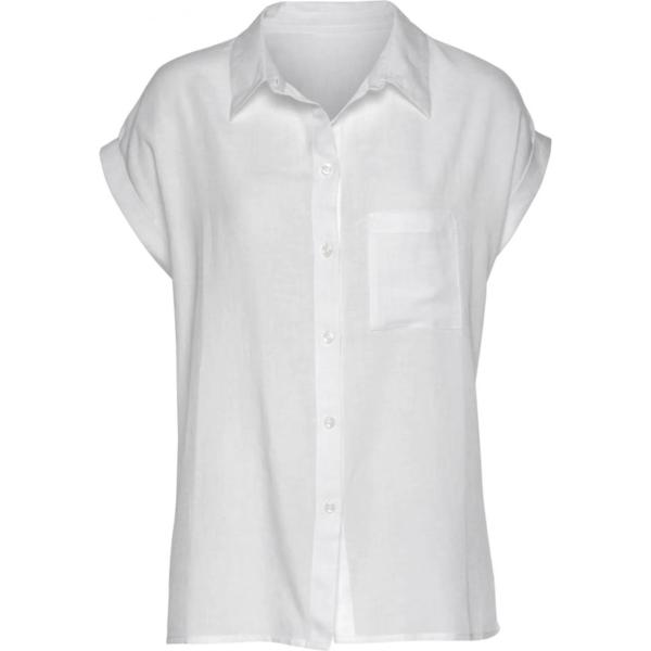camicie a manica corta Lascana bianco