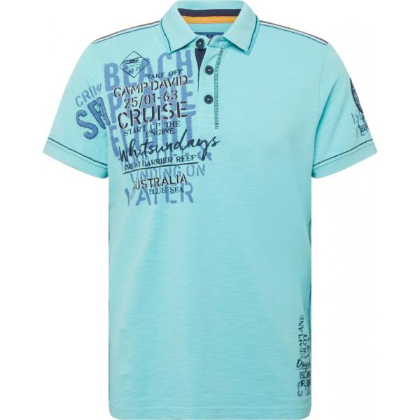 t-shirt Camp david blu