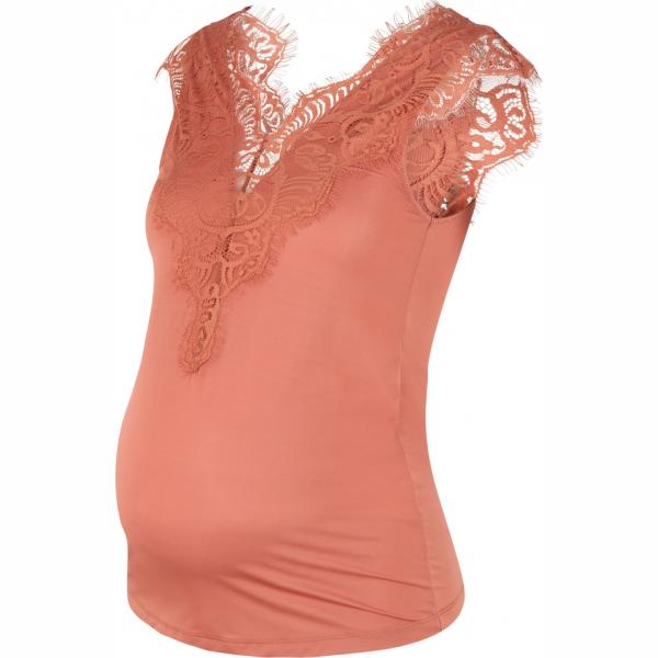top Pieces Maternity arancione