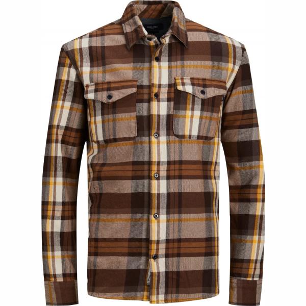 camicie Jack & jones marrone