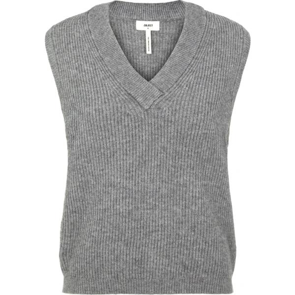 gilet Object grigio