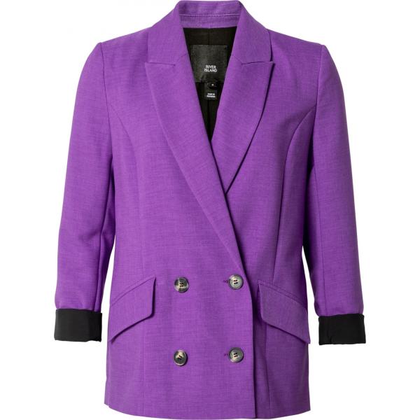 blazer River Island viola