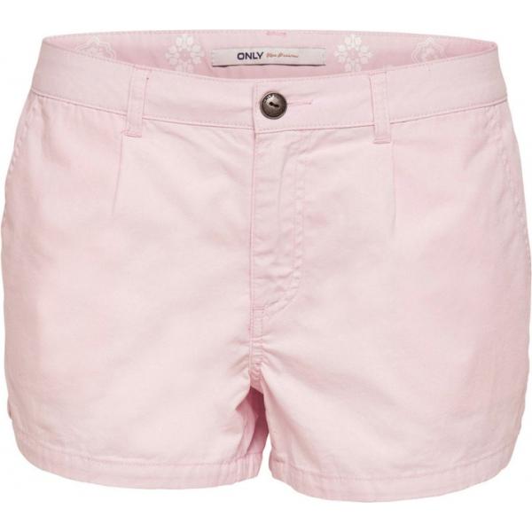 Shorts con nodi rosa Only