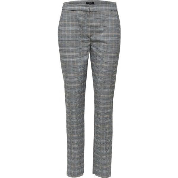 Pantalone con stampa grigio Selected