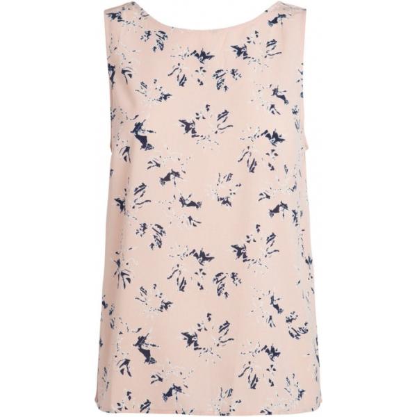 Blusa con stampa senza maniche pastello Pieces