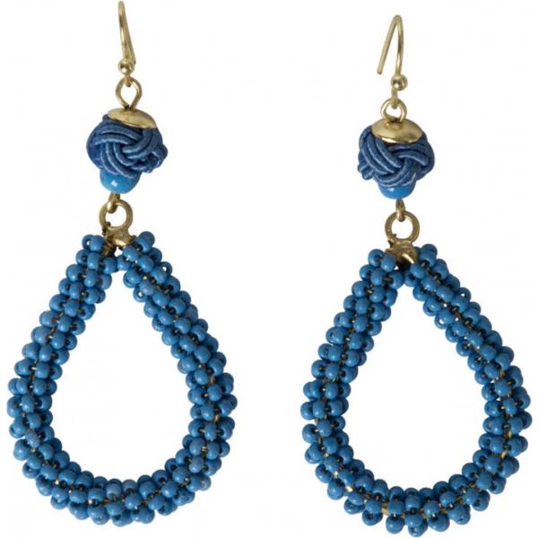 Orecchini blu Pieces