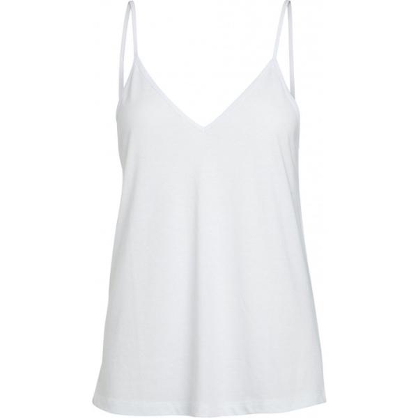 Top senza maniche con fasce bianco Pieces
