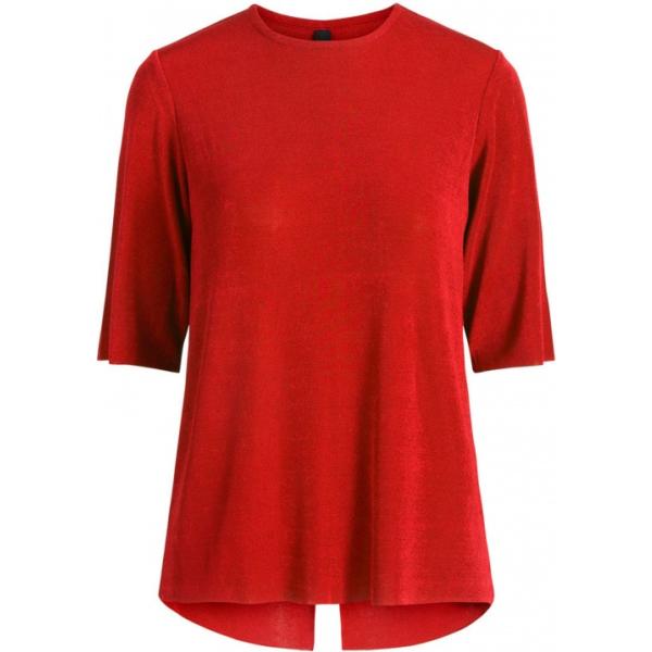 Blusa con spacco rosso Y.a.s